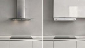 coifa e depurador de ar lado a lado